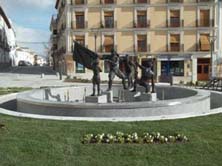 Grupo escult&oacute;rico de Miguel Moreno